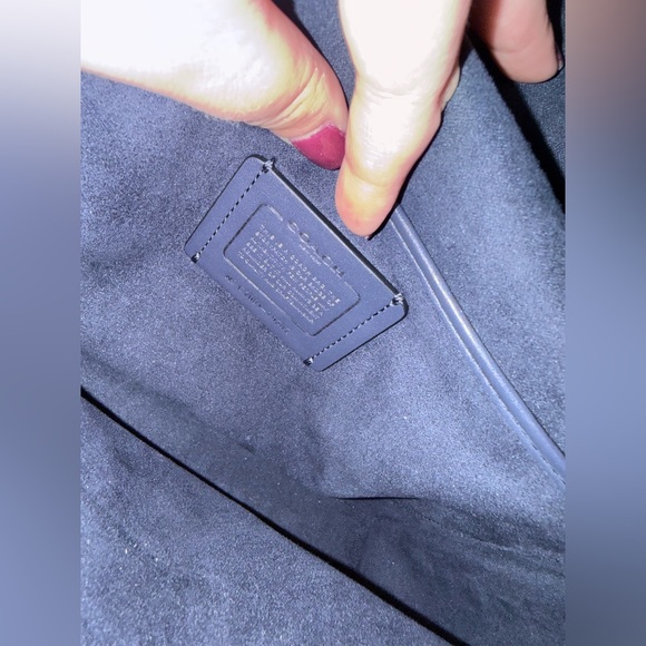 Coach Melody Shoulder Bag 29 in Cadet/ Pewter - Picture 13 of 16